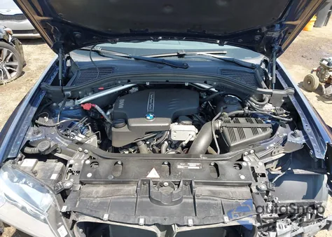 2013 BMW X3 xDrive28I from USA, damaged, VIN 5UXWX9C56D0A23856